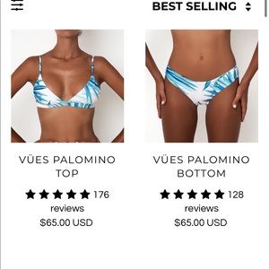 Vaya Island Vües Palomino Bikini -Size Small NWOT